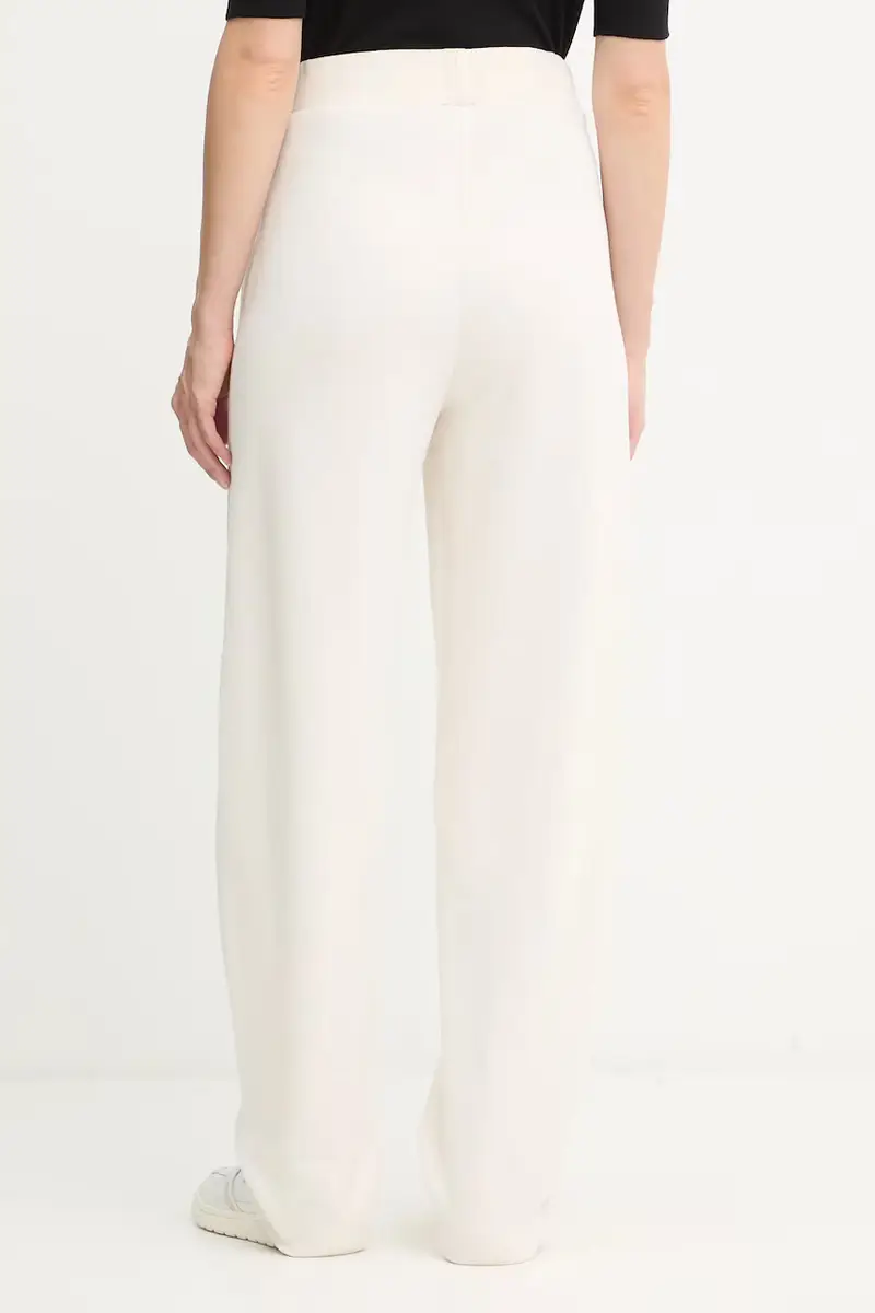 pantaloni tuta donna colore beige 50551504 miniatura 3