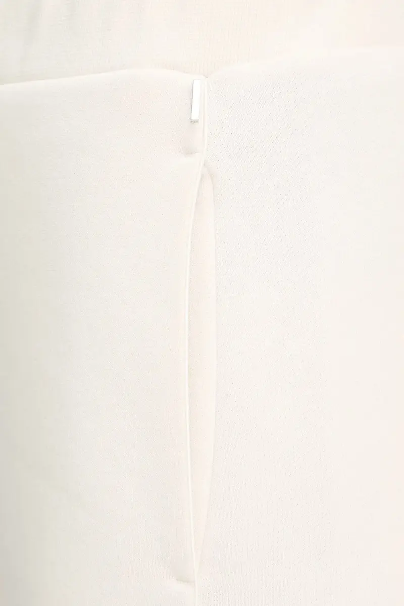 pantaloni tuta donna colore beige 50551504 miniatura 4