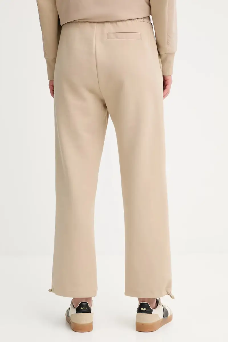 pantaloni tuta donna colore beige 50553665 miniatura 3