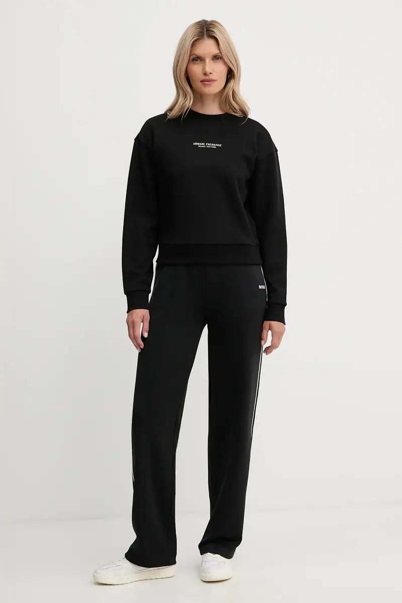 pantaloni tuta donna colore nero 50544183 miniatura 2