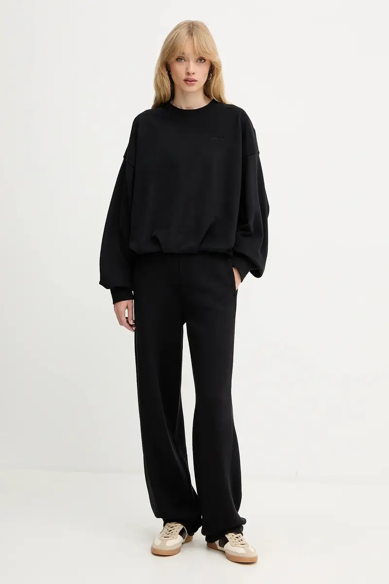 pantaloni tuta donna colore nero 50551504 miniatura 2