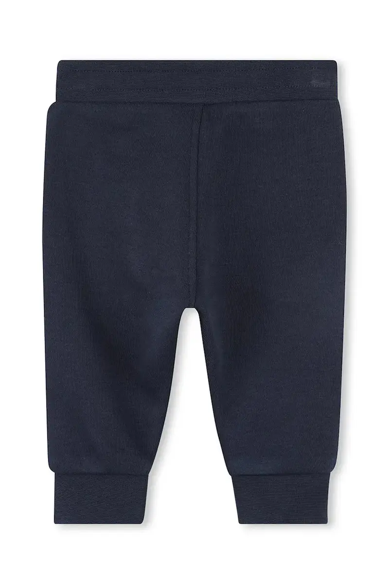 pantaloni tuta neonato/a colore blu navy J52079 miniatura 2