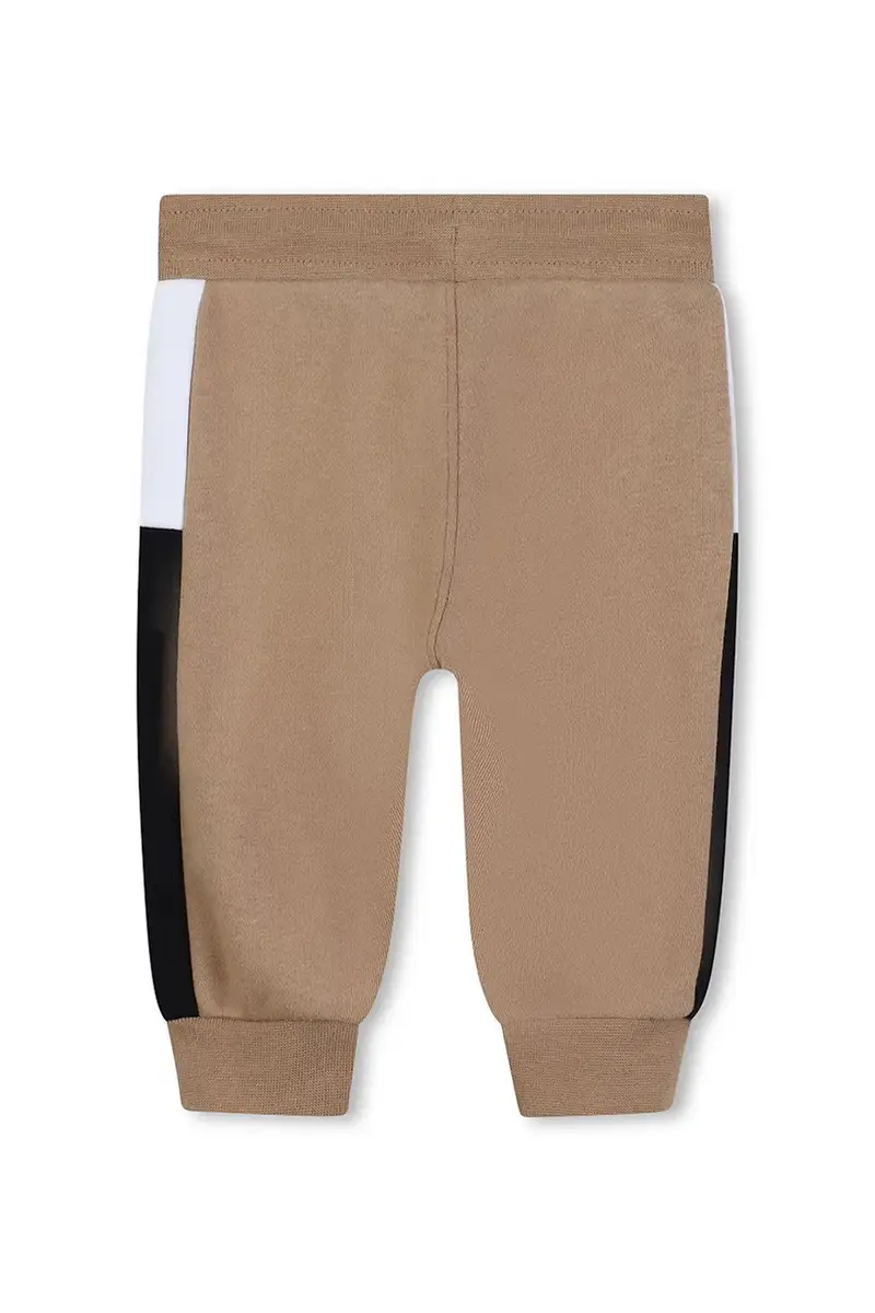 pantaloni tuta neonato/a colore marrone J52429 miniatura 2