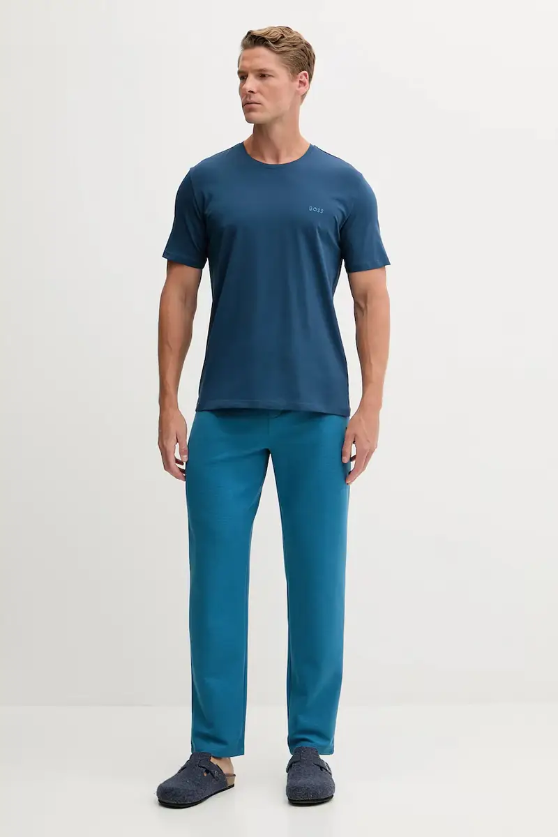 pantaloni tuta uomo colore blu 50535877 miniatura 2