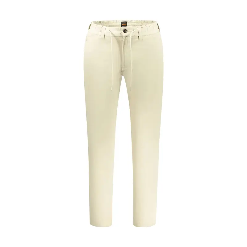Boss Pantaloni Uomo Chino Tapered Fit beige