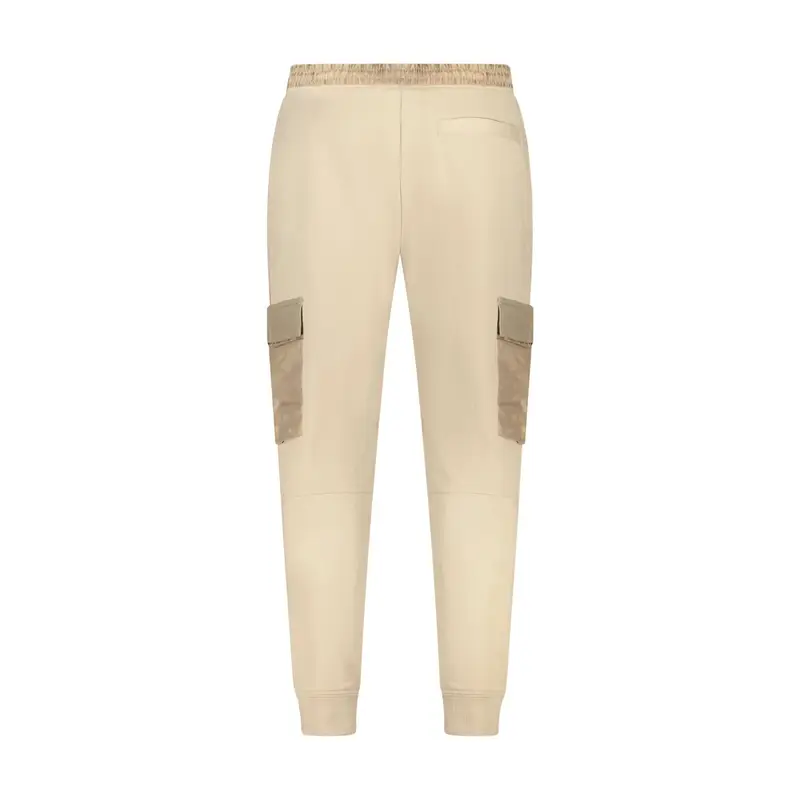 Boss Pantaloni Uomo beige con Ricamo miniatura 2