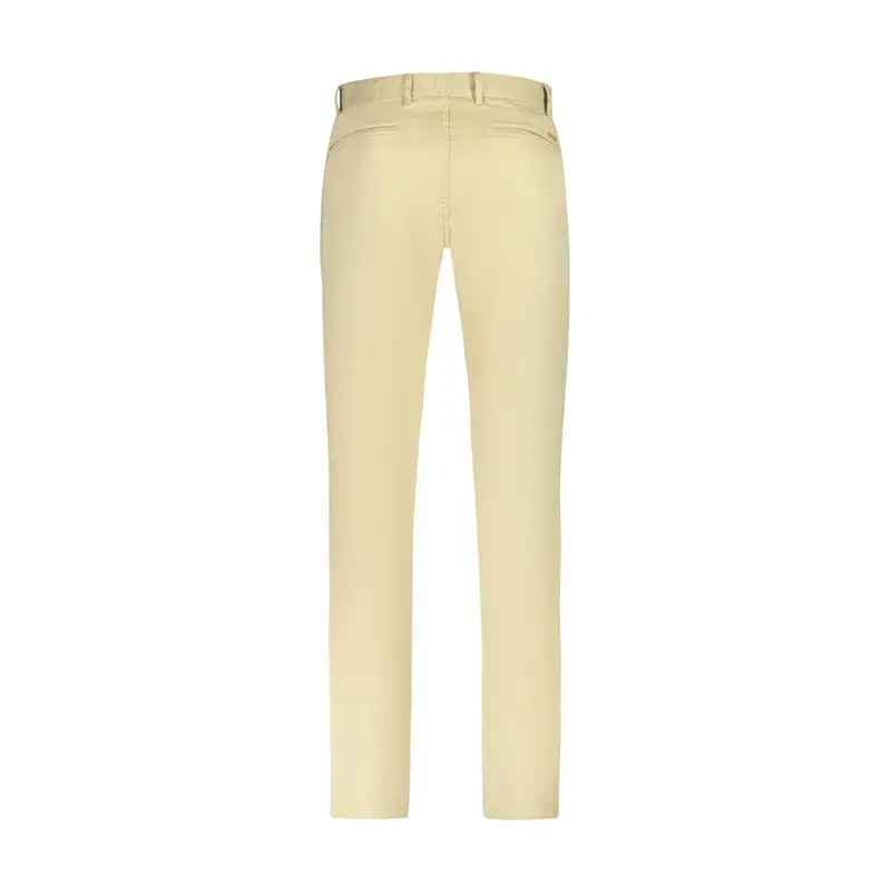 Boss Pantaloni Uomo beige Slim Fit con Logo miniatura 2