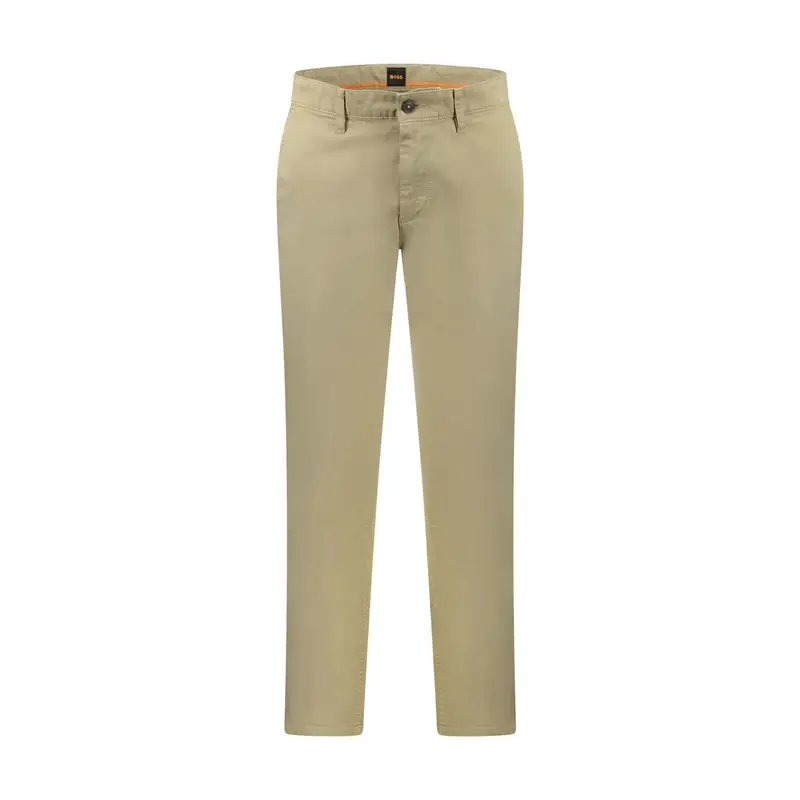 Boss Pantaloni Uomo Tapered Fit beige