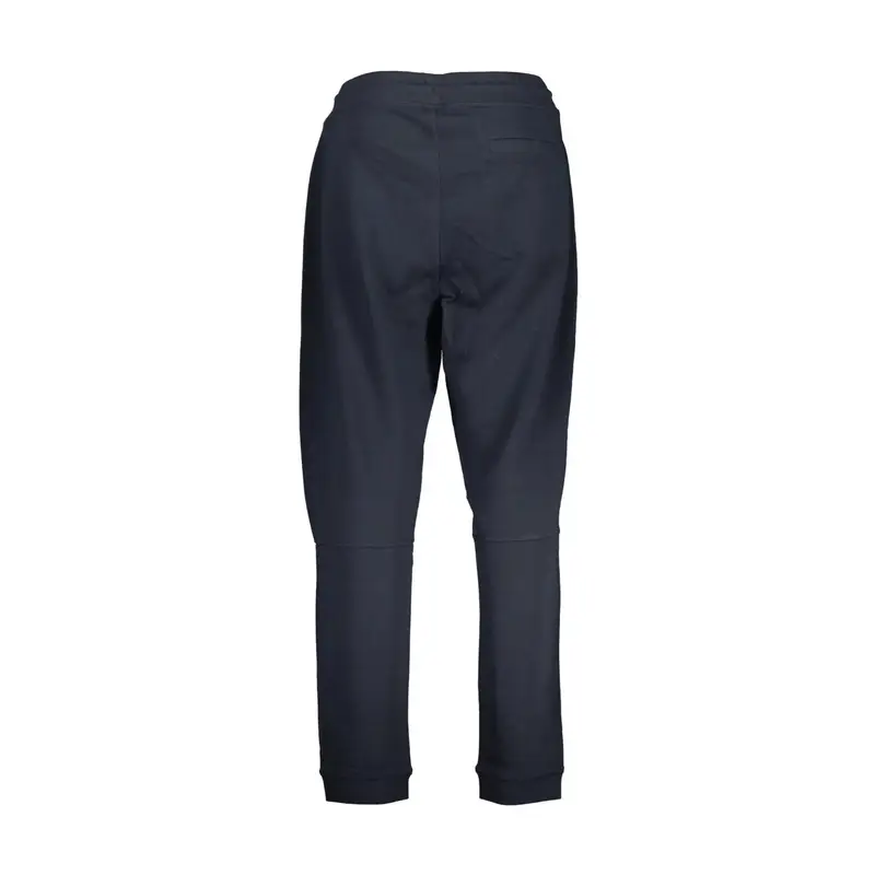 Boss Pantaloni Uomo Blu in Cotone ed Elastan miniatura 2