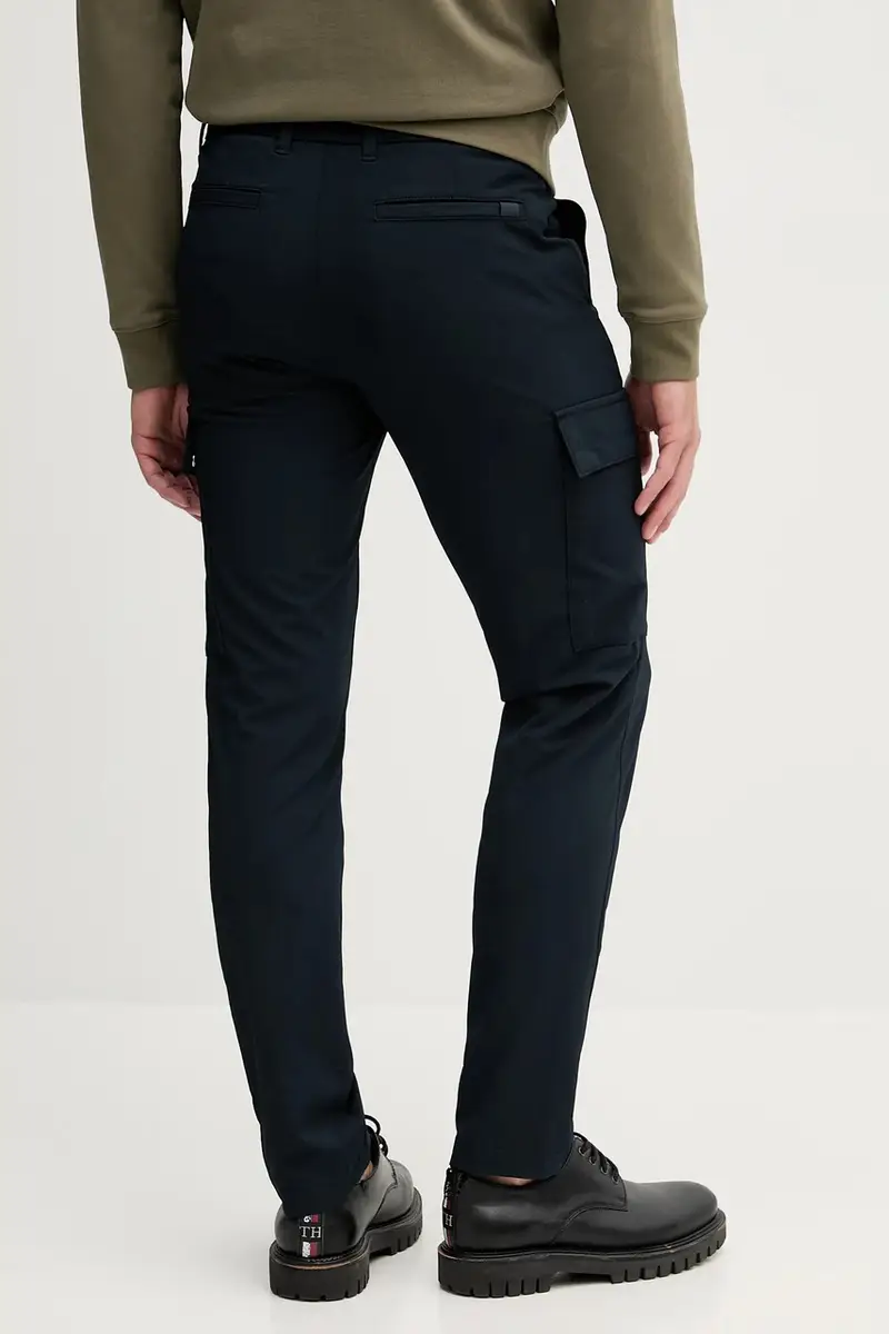 pantaloni uomo colore blu navy 50546916 miniatura 3