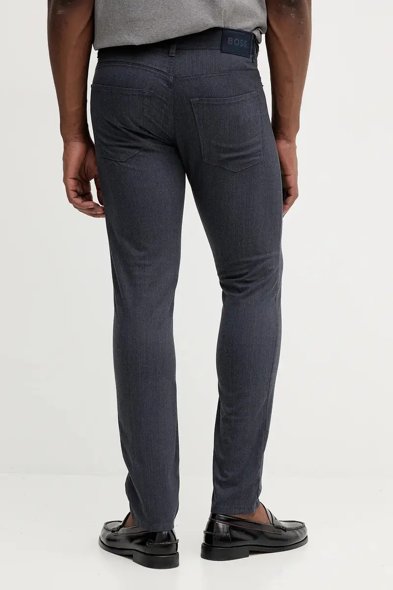 pantaloni uomo colore blu navy 50551419 miniatura 3