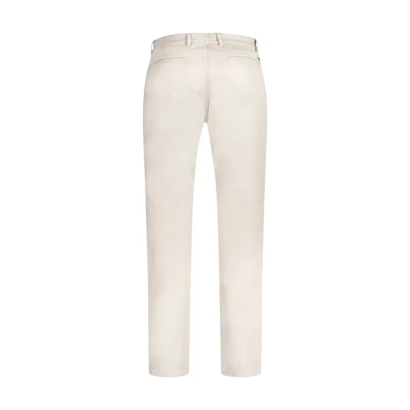 Boss Pantaloni Uomo Grigio Slim Fit in Cotone e Poliestere miniatura 2