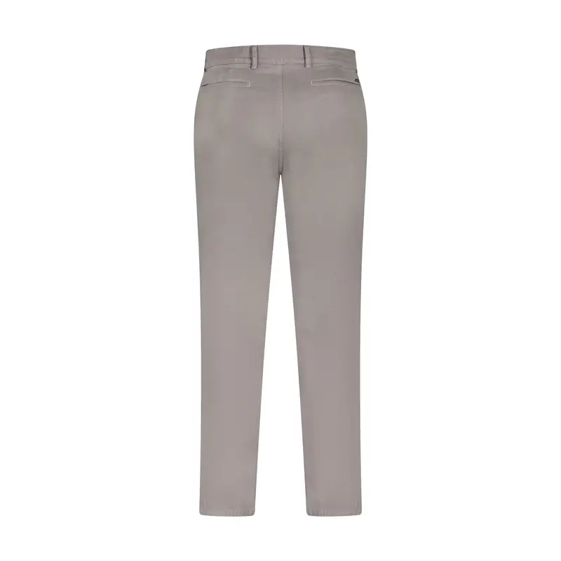 Boss Pantaloni Uomo Grigio Slim Fit con Logo miniatura 2
