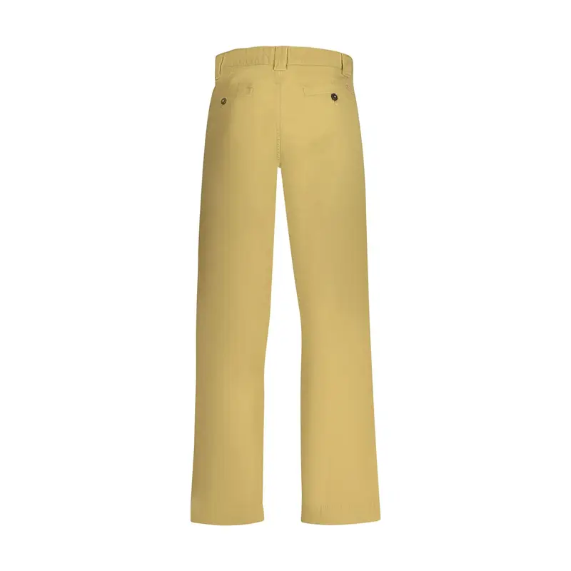 Boss Pantaloni Uomo Marrone Straight Fit miniatura 2