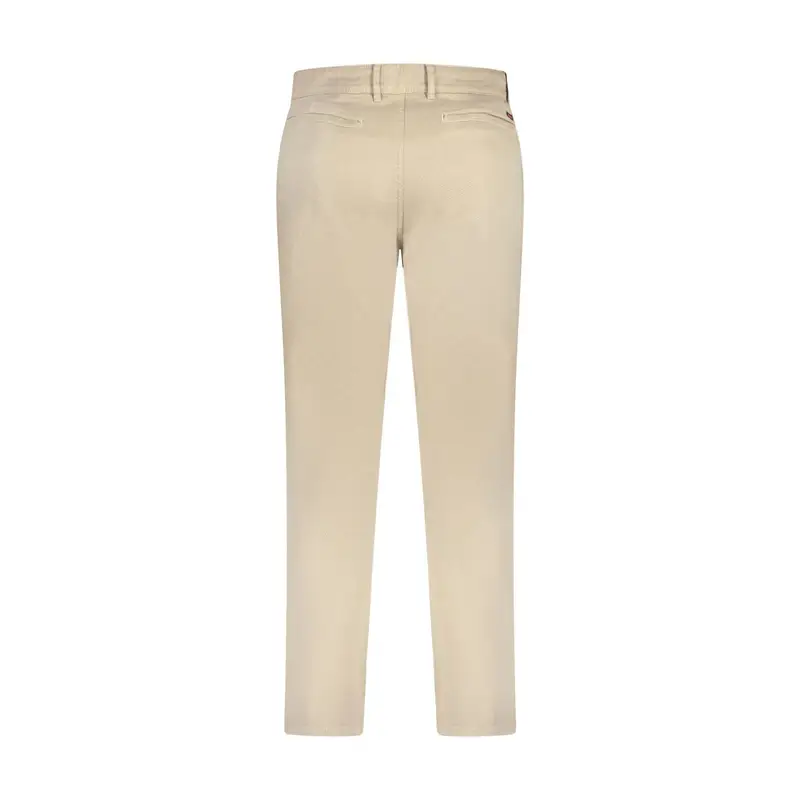 Boss Pantaloni Uomo beige Slim Fit con Logo miniatura 2