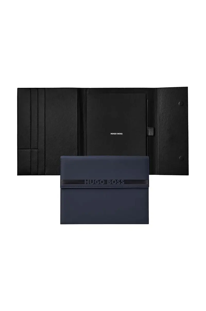 penna e valigetta Blu navy