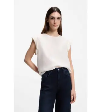 per donna 50543548 Blusa Irnette bianco sporco (34), Casual, Viscosa, Senza maniche / cinghie