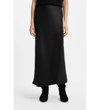 per donna 50548389 Gonna in pizzo nero (36), Casual, Poliestere