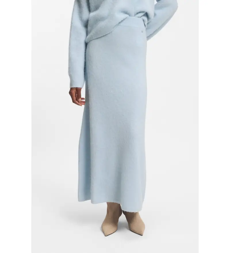 per donna 50548955 Gonna Fici azzurra (XS), Casual, Verde, Poliestere, Manica corta Blu