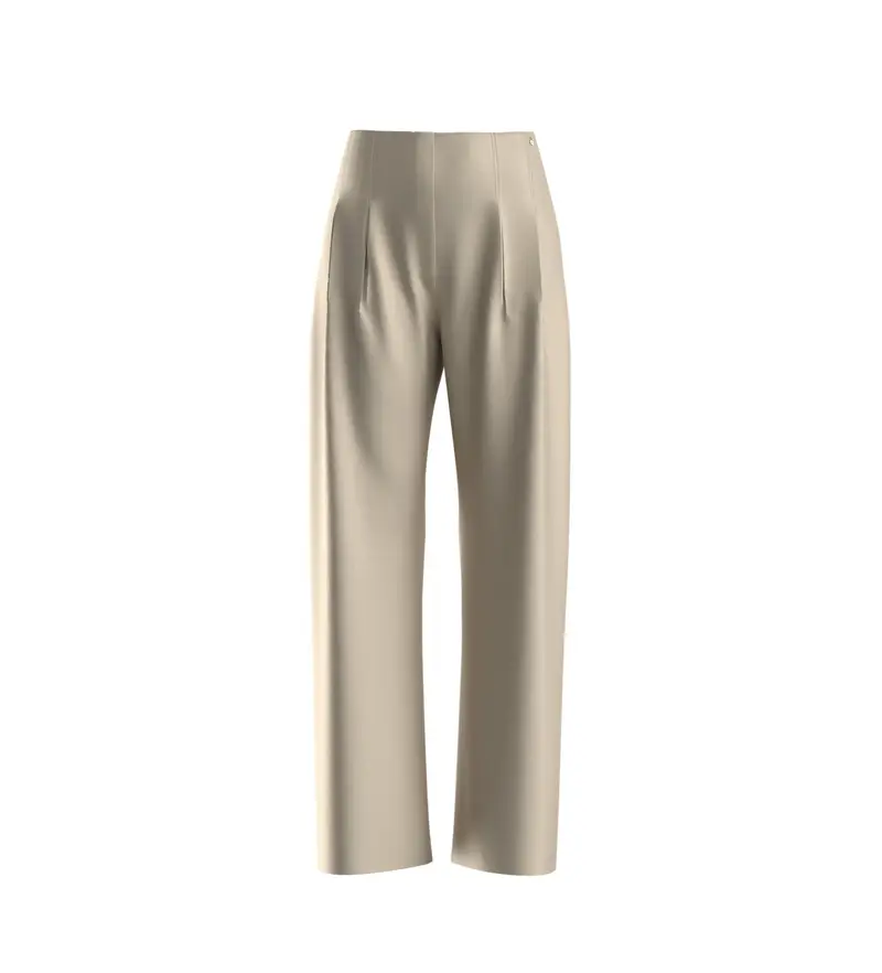 per donna 50553531 Pantaloni beige Tratty (34), Casual, Cotone