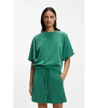 per donna 50556383 Felpa verde Etami (L), Casual, Modal