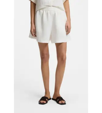 per donna 50559251 pantaloncini bianchi Tallan (XS), Bianco, Casual, Lino