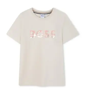 Boss T-shirt Ragazza Bianco 4172501