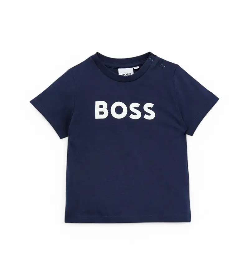 Boss T-shirt Ragazzo Blu 4040733