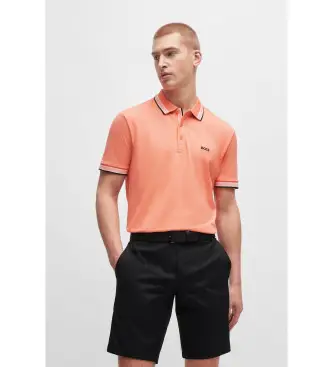 Boss Polo Uomo Arancione 4172353