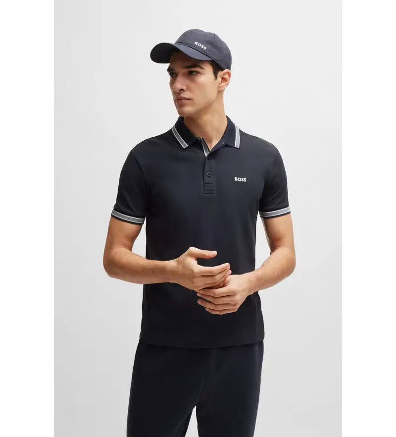Boss Polo Uomo Blu 4038304