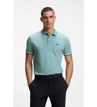 per uomo 50469055 Polo blu Paddy (L), Casual, Cotone, Manica corta