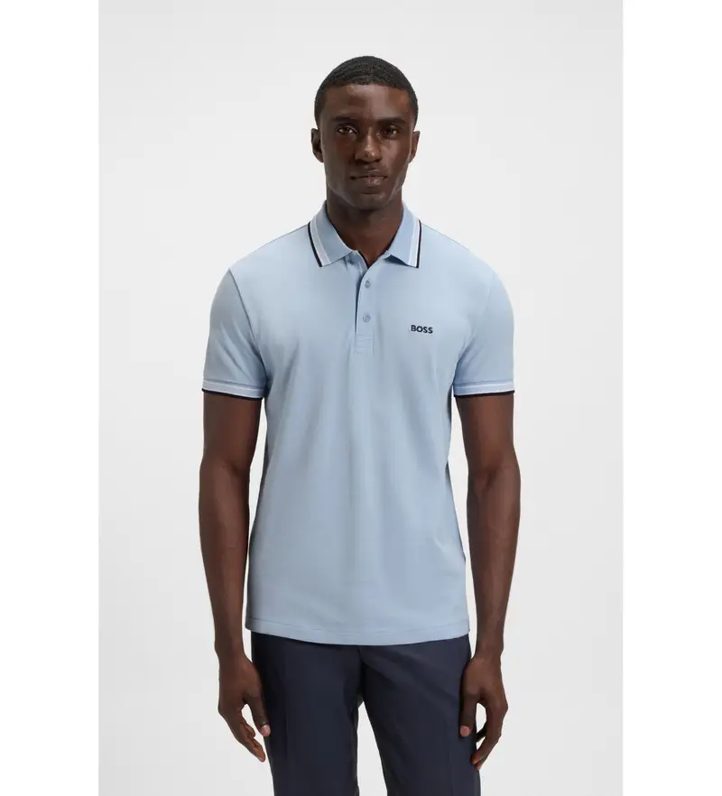Boss Polo Uomo Blu 4039260