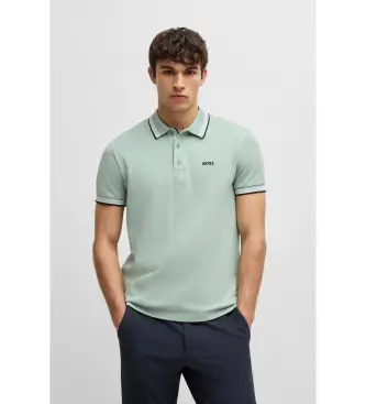 Boss Polo Uomo Verde 4194414