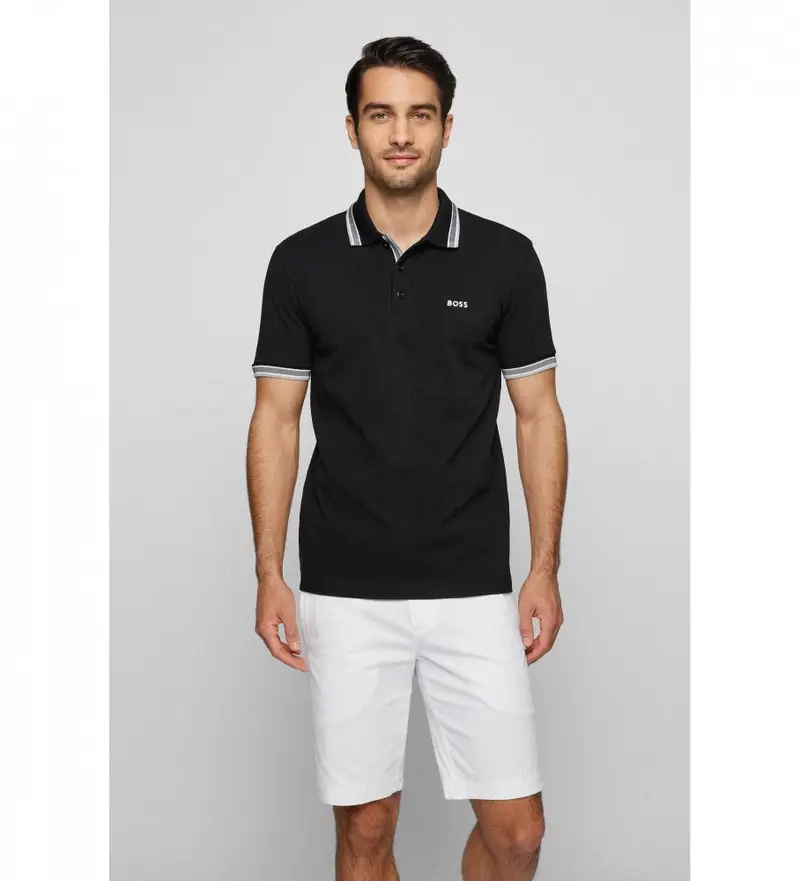 Boss Polo Uomo Nero 4054189