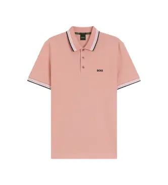 per uomo 50469055 Polo rosa Paddy (L), Casual, Cotone, Manica corta
