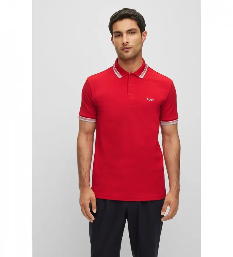 Boss Polo Uomo Rosso 2678305