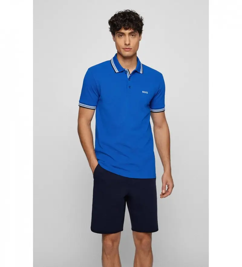 Boss Polo Uomo Blu 4038365