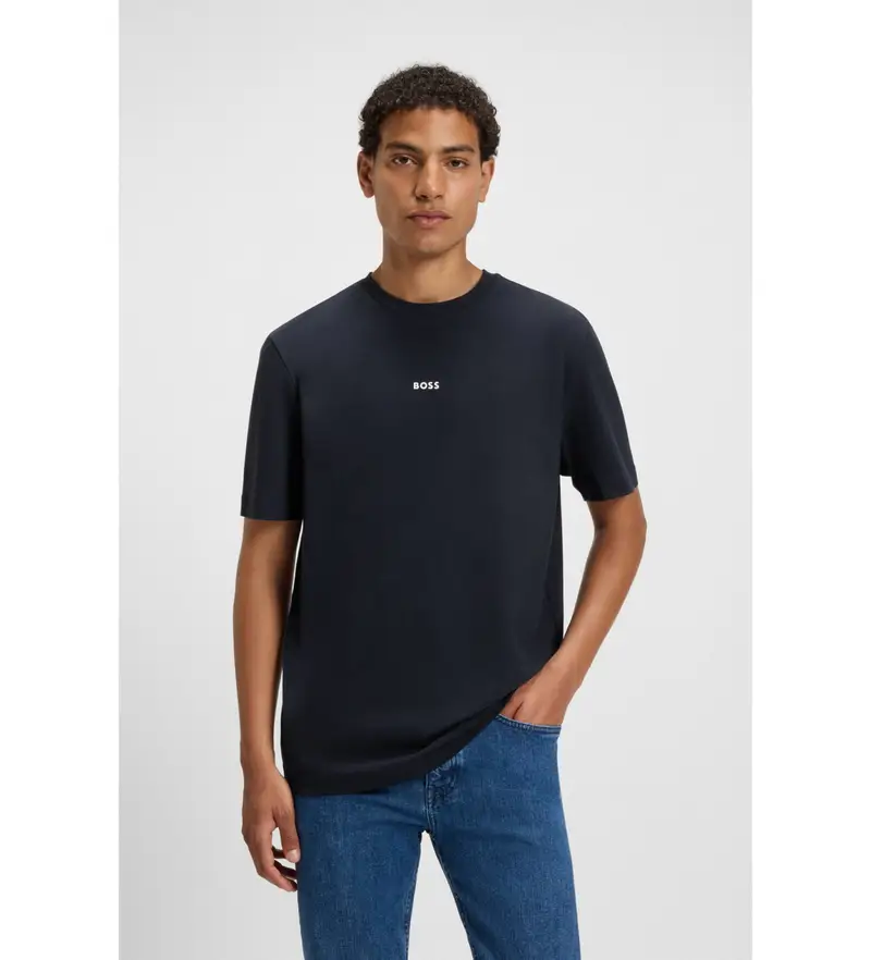 per uomo 50473278 Maglietta Navy Chup (L), Casual, Cotone, Manica corta