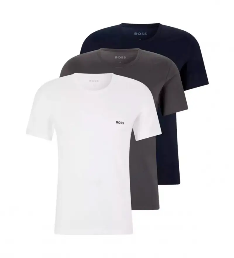 Boss T-shirt Uomo Grigio 4038353