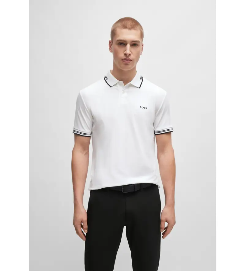 Boss Polo Uomo Bianco 4036723