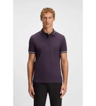 Boss Polo Uomo Viola 4235829
