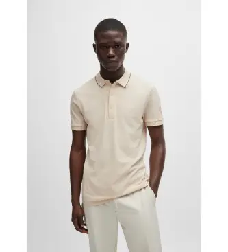 Boss Polo Uomo Beige 4172367