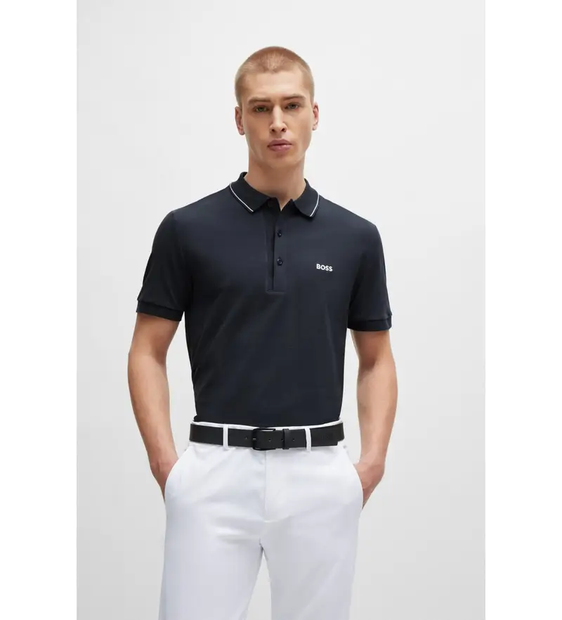 Boss Polo Uomo Blu 4039514