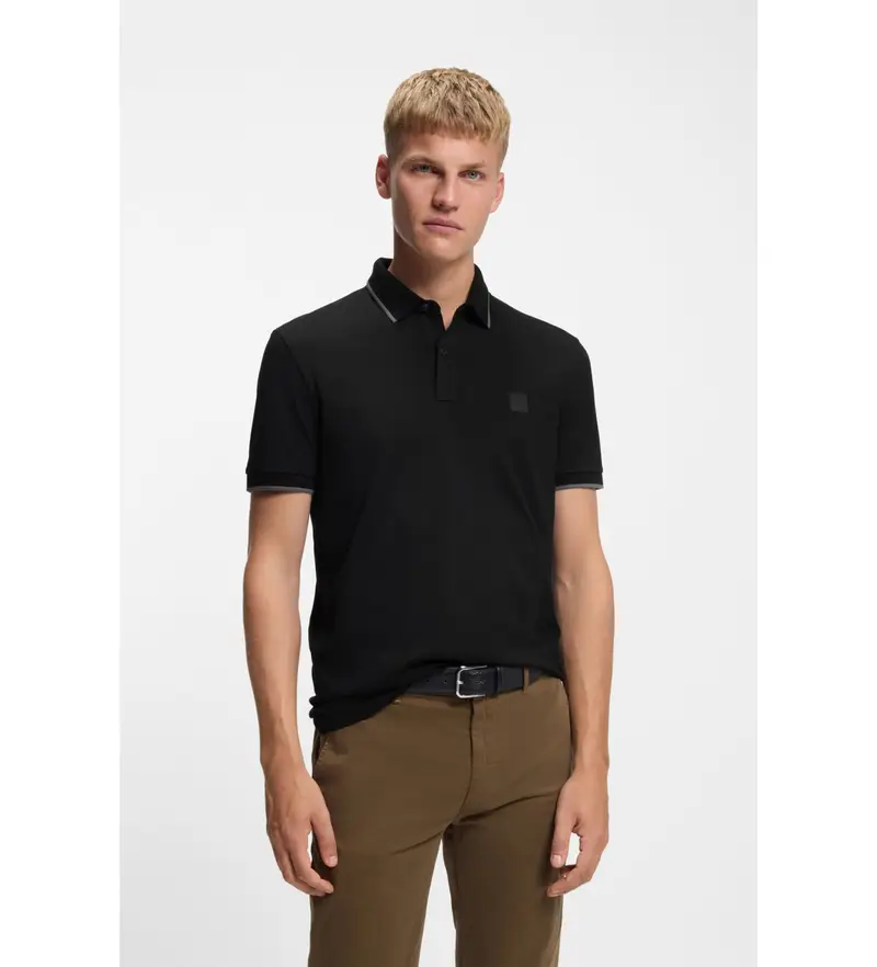 Boss Polo Uomo Nero 4139175