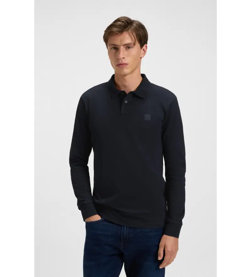 Boss Polo Uomo Blu 4044176