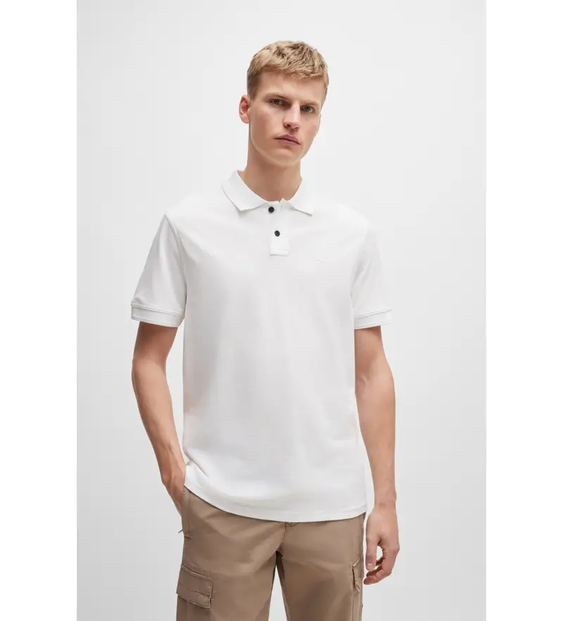 Boss Polo Uomo Bianco 4038168