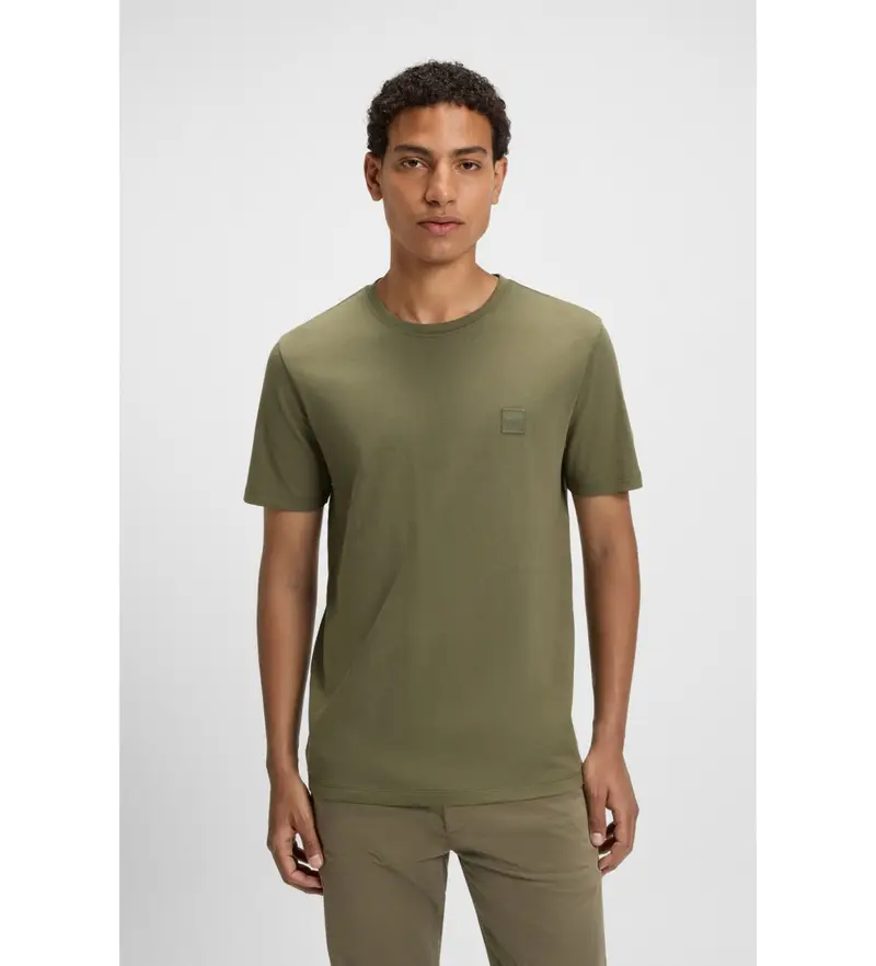 per uomo. 50508584 Maglietta Green Tales (L), Casual, Verde, Sintetico, Manica corta