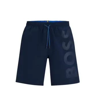 per uomo 50509127 Costume da bagno Orca blu scuro (S), Beachwear, Polister riciclato, Sostenibile, Navy