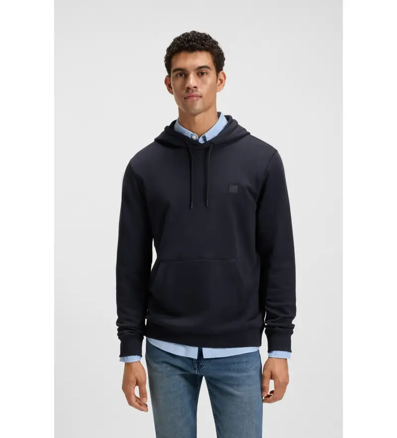 per uomo 50509314 Felpa blu navy Wetalk (L), Casual, Cotone