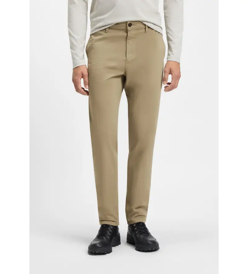 per uomo 50510917 Pantaloni chino beige affusolati (29/32), Casual, Cotone